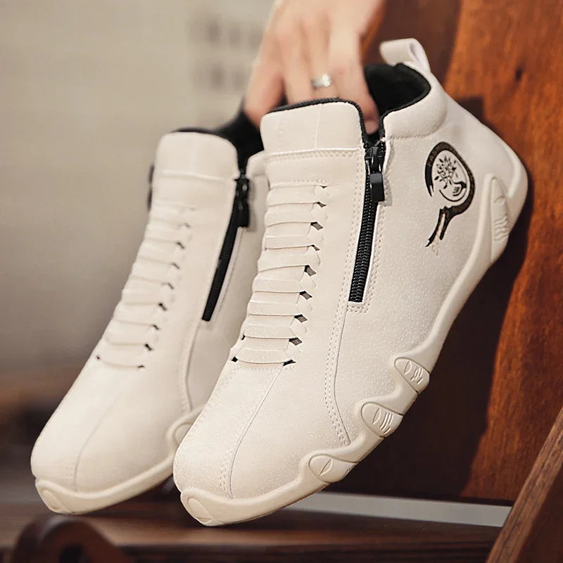Downtown Leather Sneakers