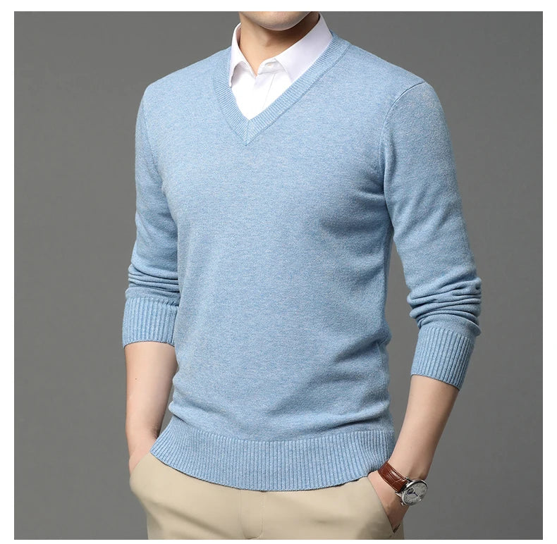 Hudson V Neck Sweater
