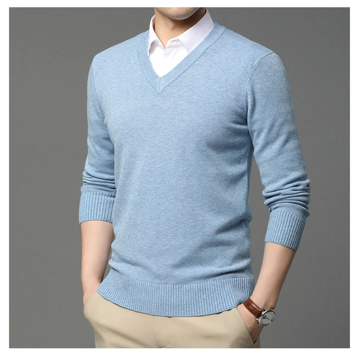 Hudson V Neck Sweater