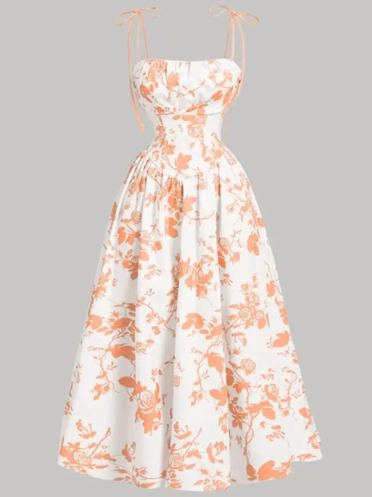 Serena Floral Flowy Sundress