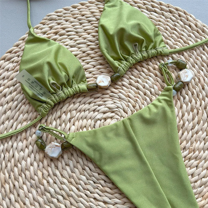 Lelia Halter Bralette Bikini Set