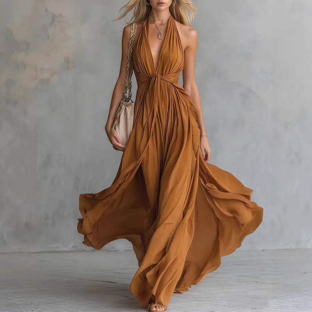 Kaylee Flowy Evening Dress