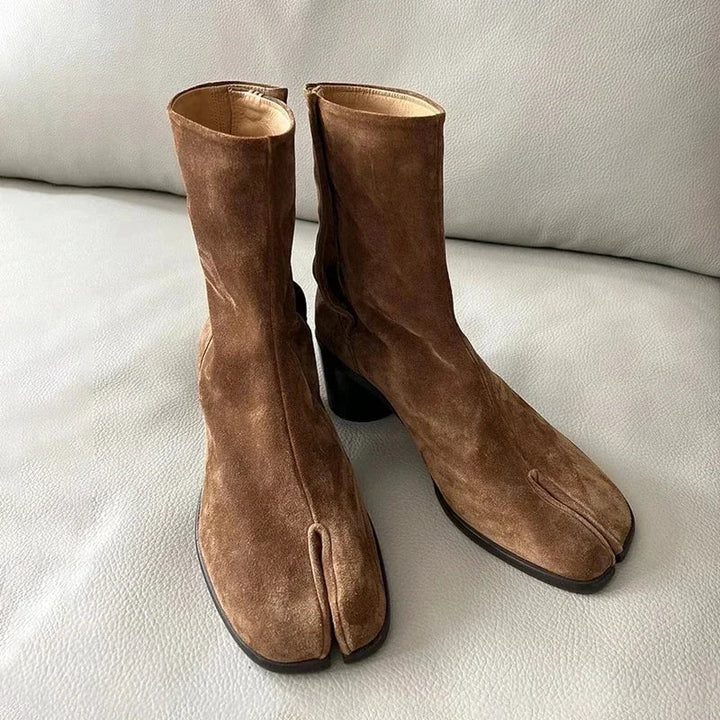 Women's Split-Toe Tabi Ankle Boots