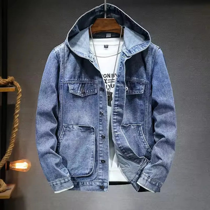 Urban Hooded Denim Jacket
