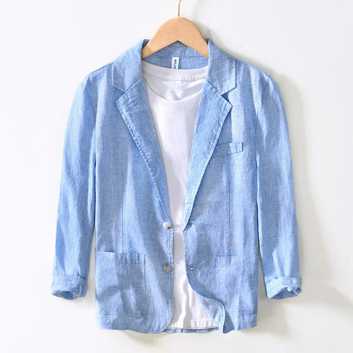 Alberto Meadow Linen Blazer