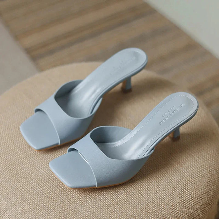 Lucy Square Open-Toe Sandals