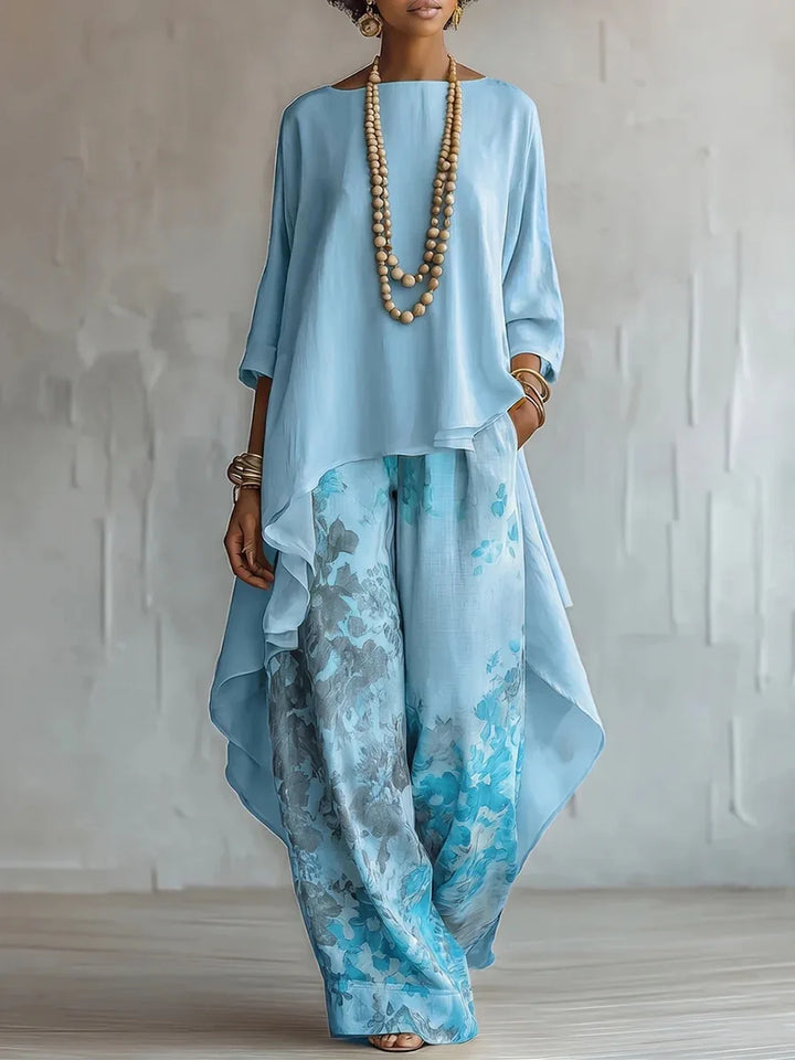 Matilda Printed Loose Two-Piece Set
