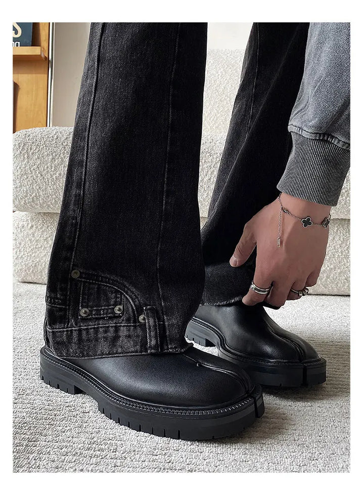 Obsidian Tabi Loafers
