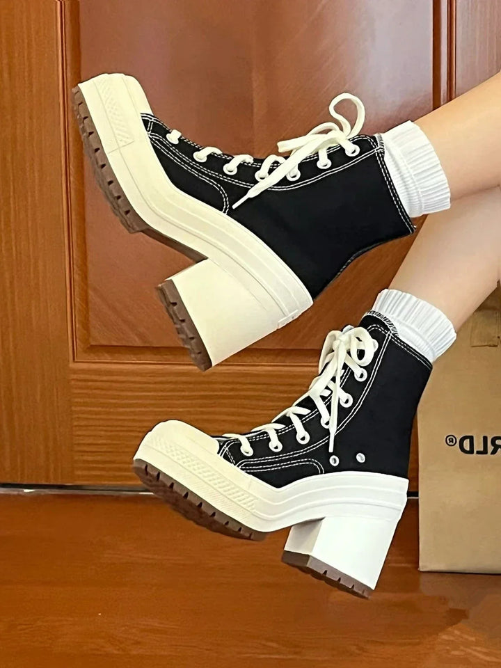Rebecca Women's Rise Canvas Sneakers