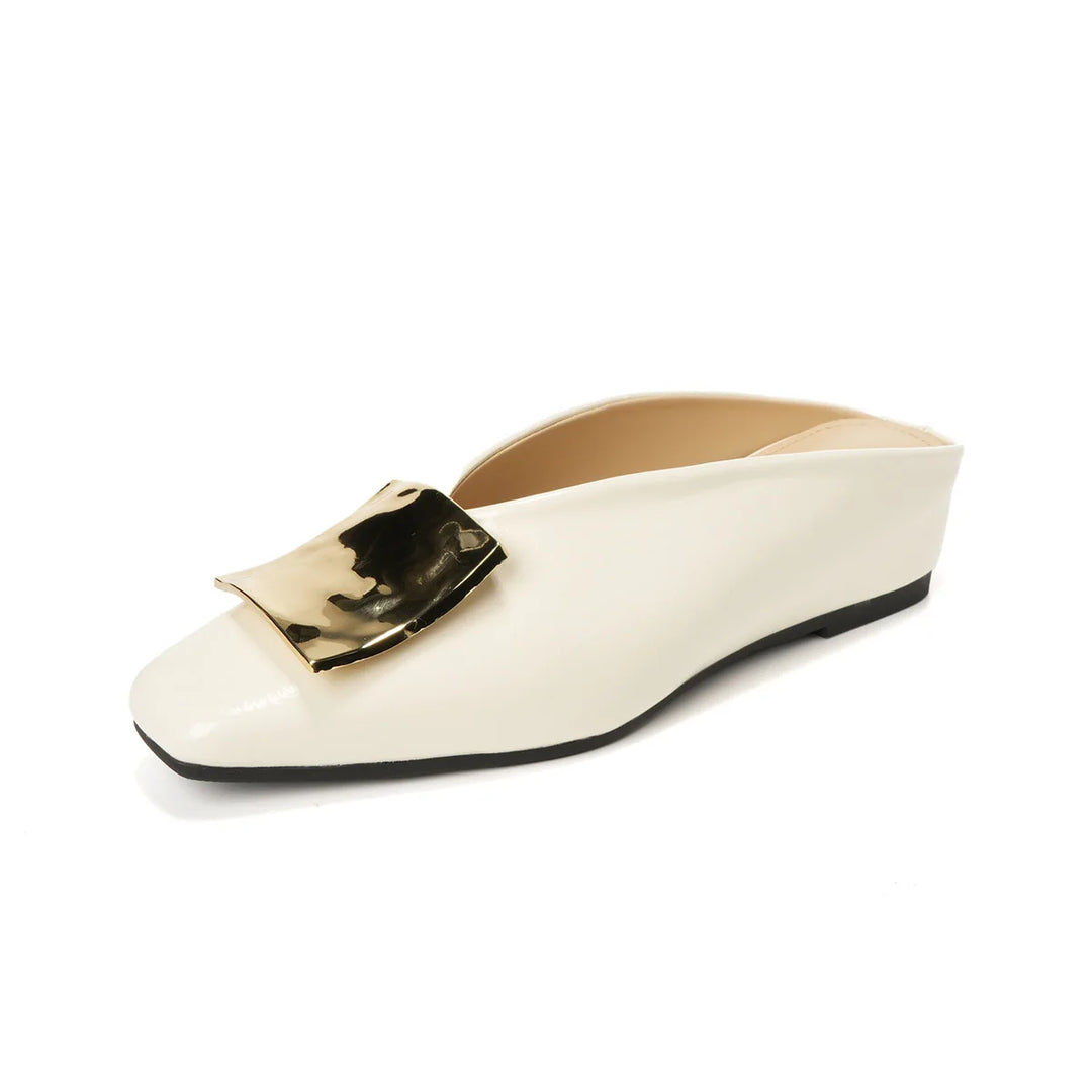 Bruna Square Toe Flats