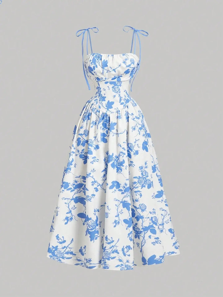 Serena Floral Flowy Sundress