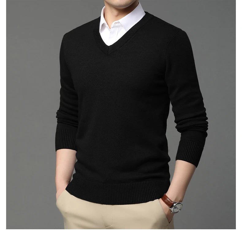 Hudson V Neck Sweater
