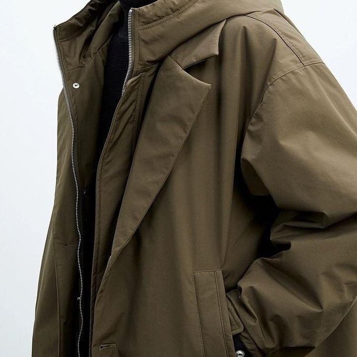 Men's Wellington Long Overcoat
