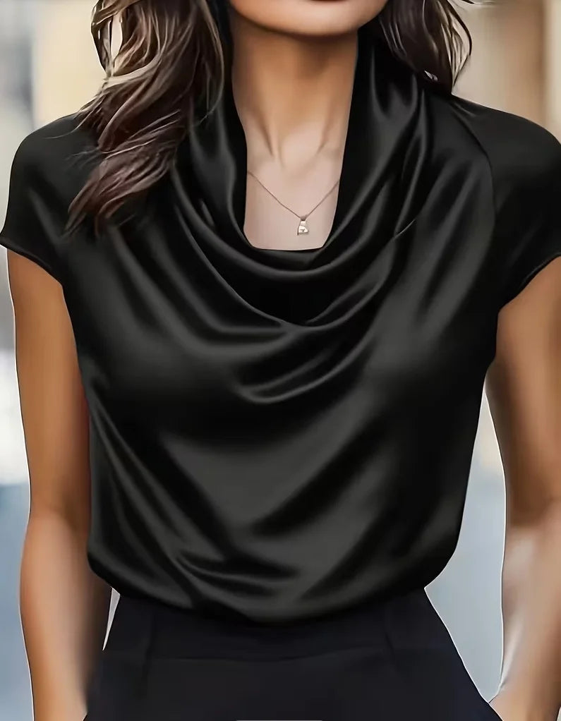 Margaux Satin Blouse