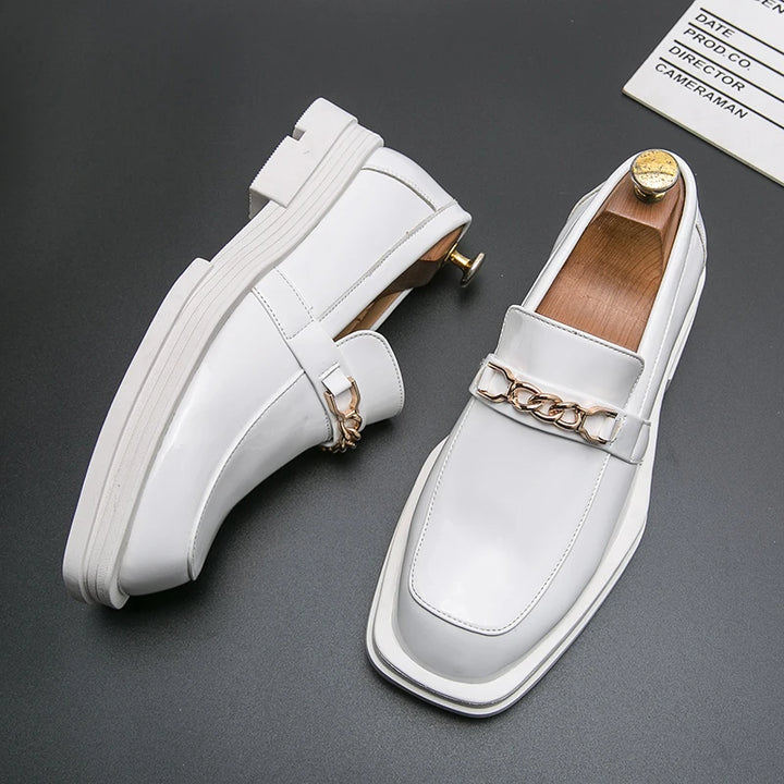Mason Leather Slip on Shoes