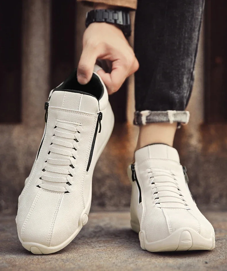 Downtown Leather Sneakers