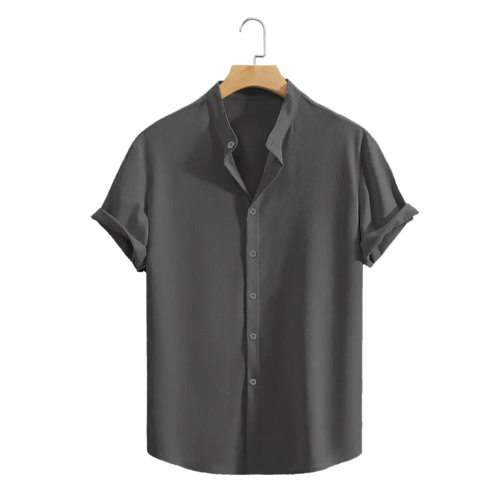 Hafford Henley Linen Shirt