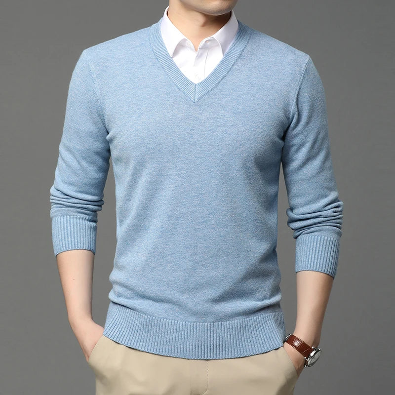Hudson V Neck Sweater
