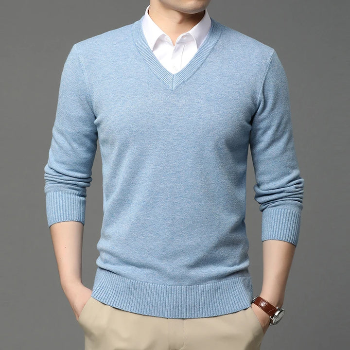 Hudson V Neck Sweater