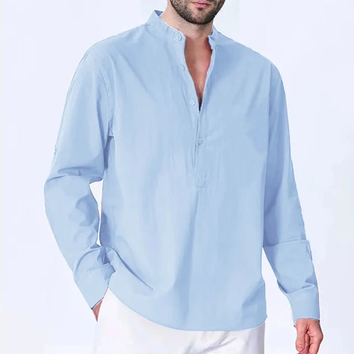 Ashford Henley Long Sleeve Shirt