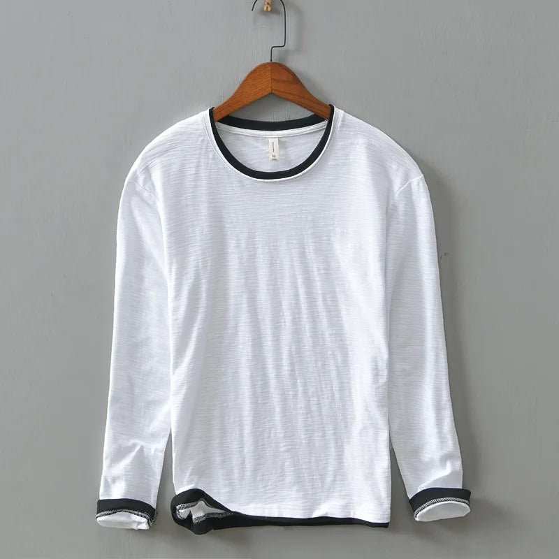 Beaumont Cotton Henley Tee Shirt