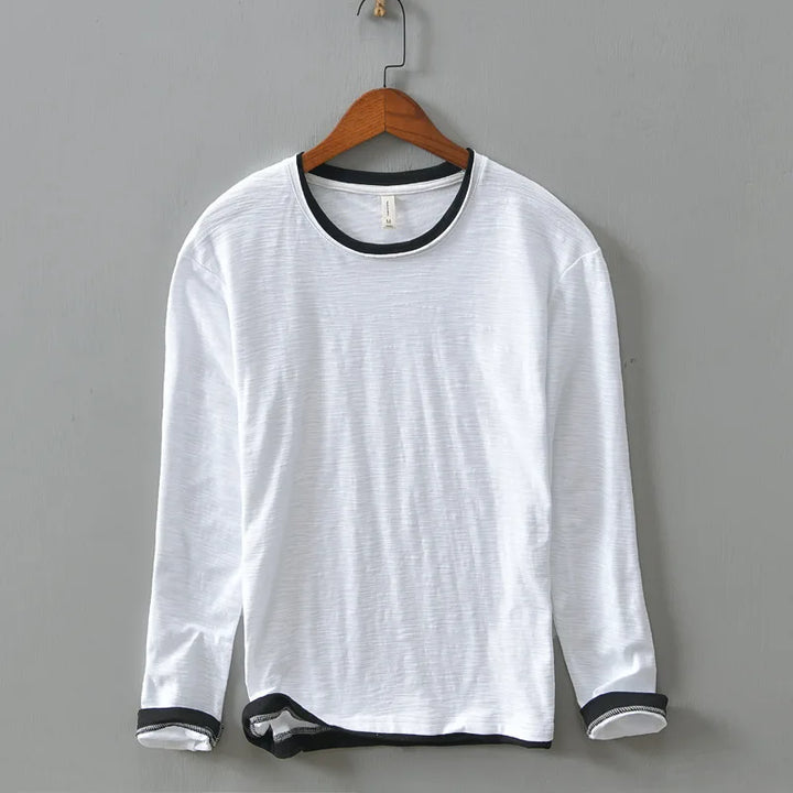 Beaumont Cotton Henley Tee Shirt