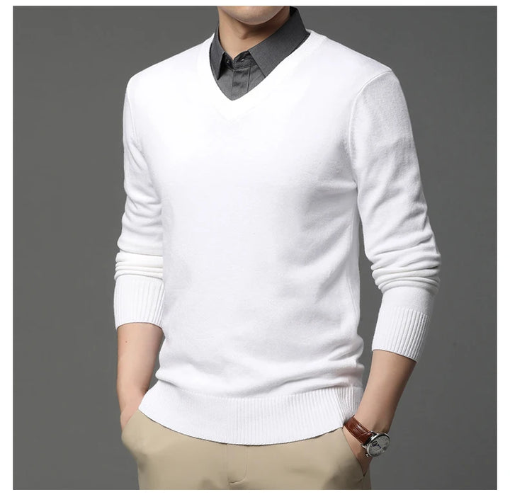 Hudson V Neck Sweater