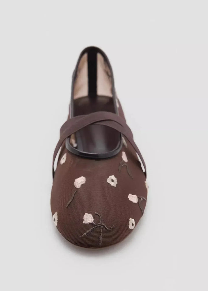 Alvina Floral Ballet Flats