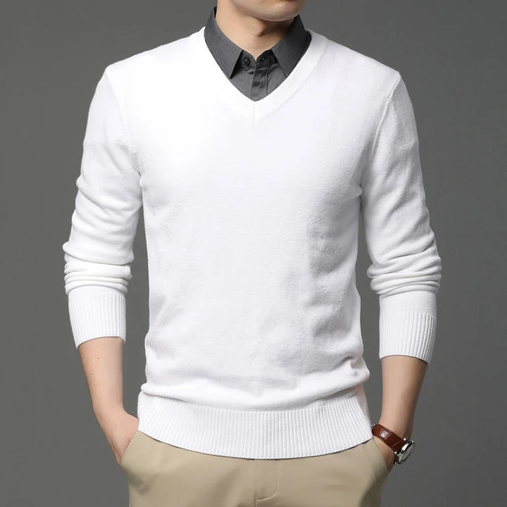 Hudson V Neck Sweater