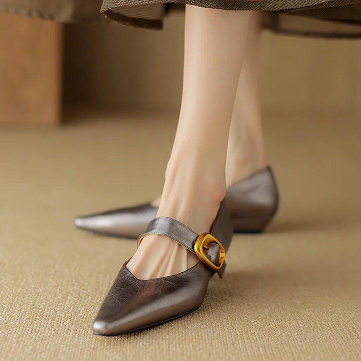 Louise Leather Pumps