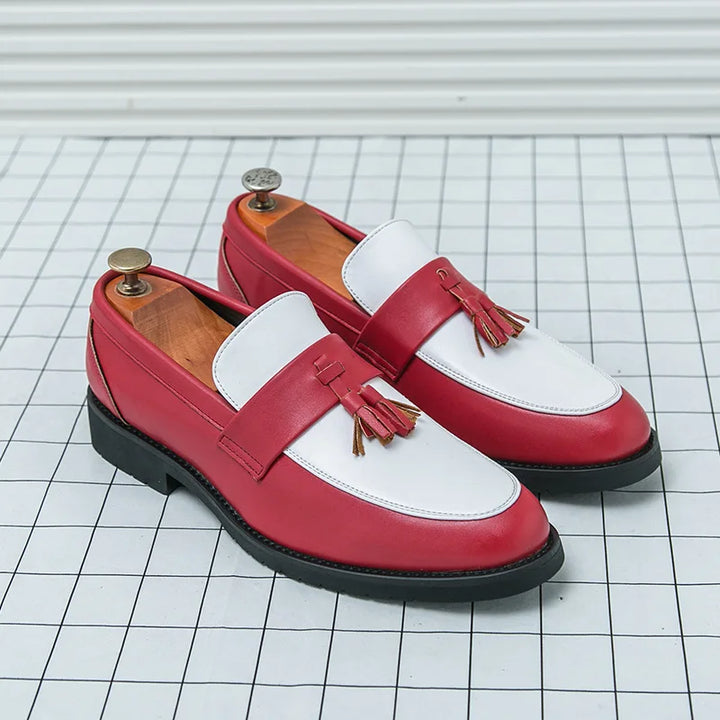 Lucero Leather Tassel Loafers
