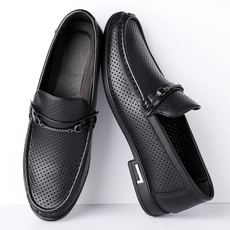 Carlos Italian Leather Dress Loafers