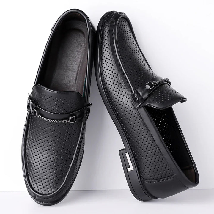 Carlos Italian Leather Dress Loafers