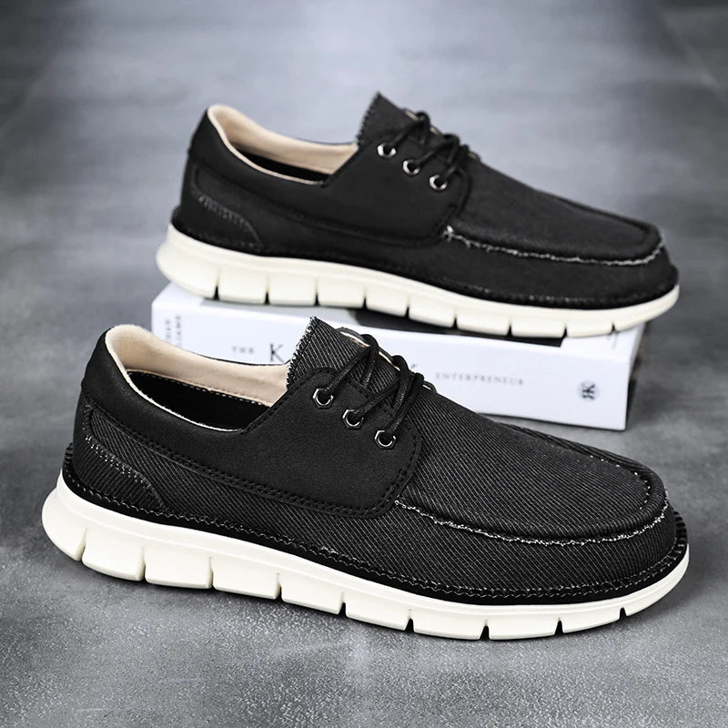 Lorenzo Canvas Loafers