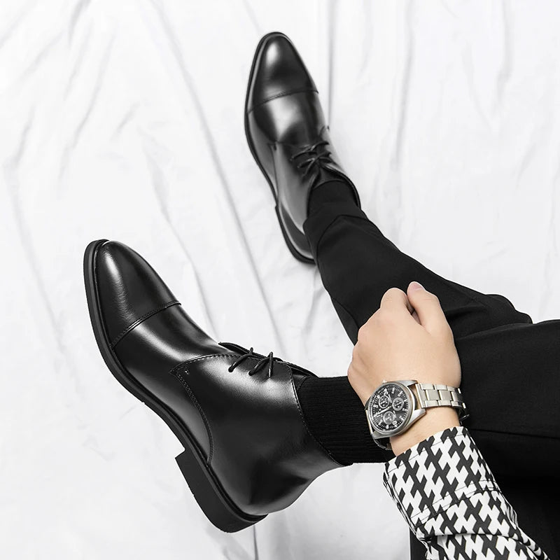 Lawrence Leather Boots