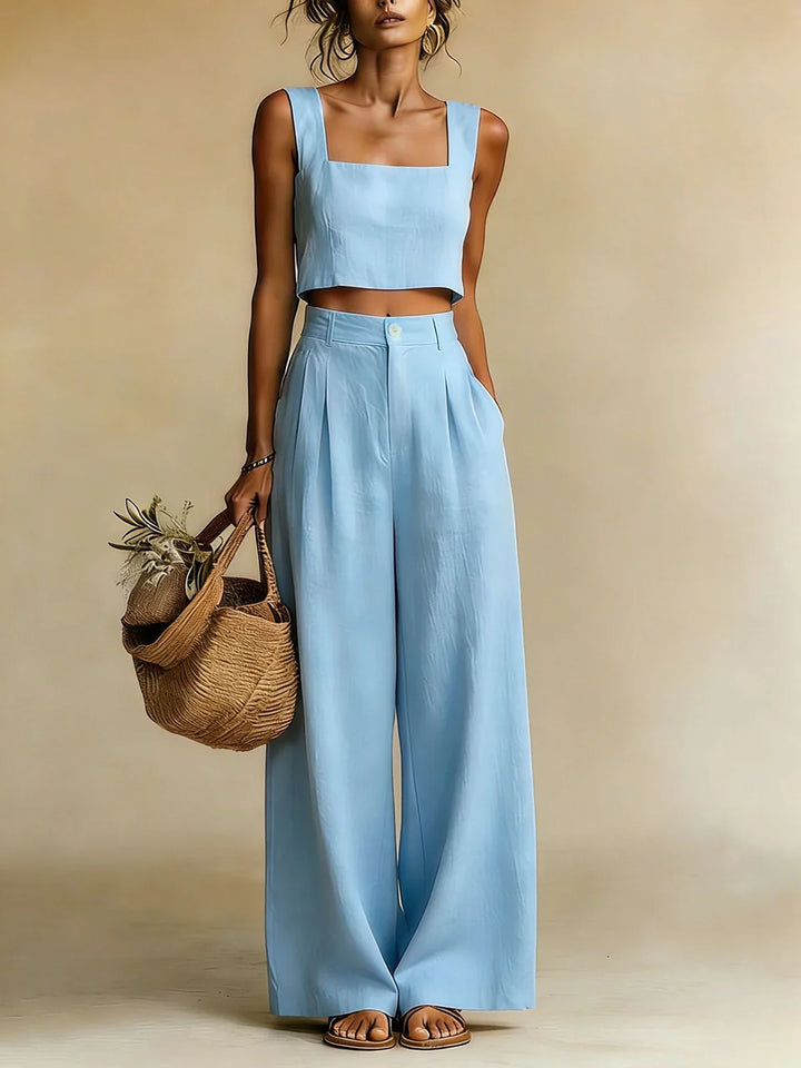 Cassidy Palazzo Pants Set