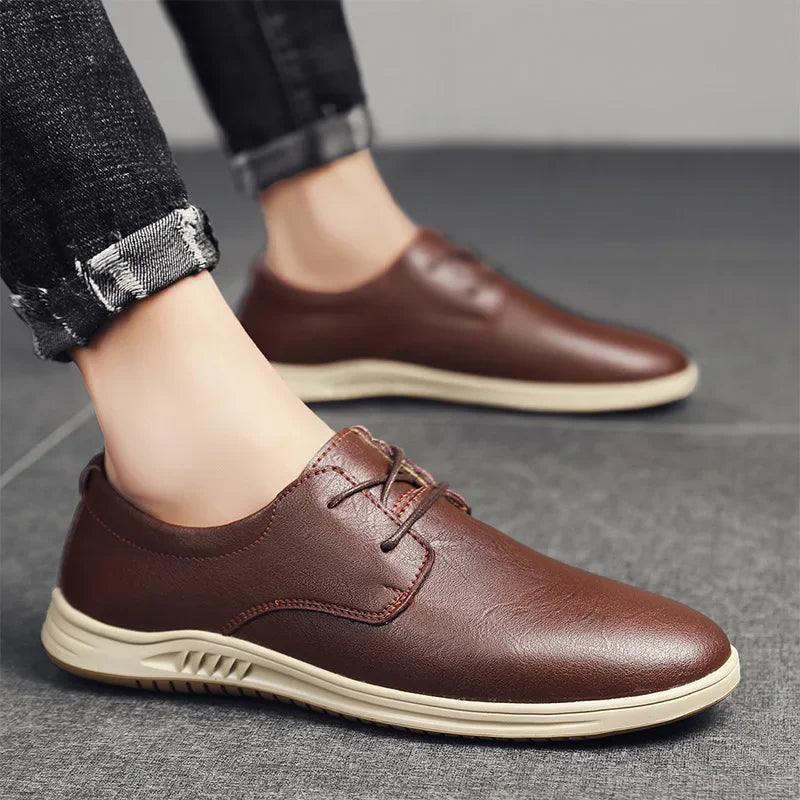 Melver Leather Sneakers
