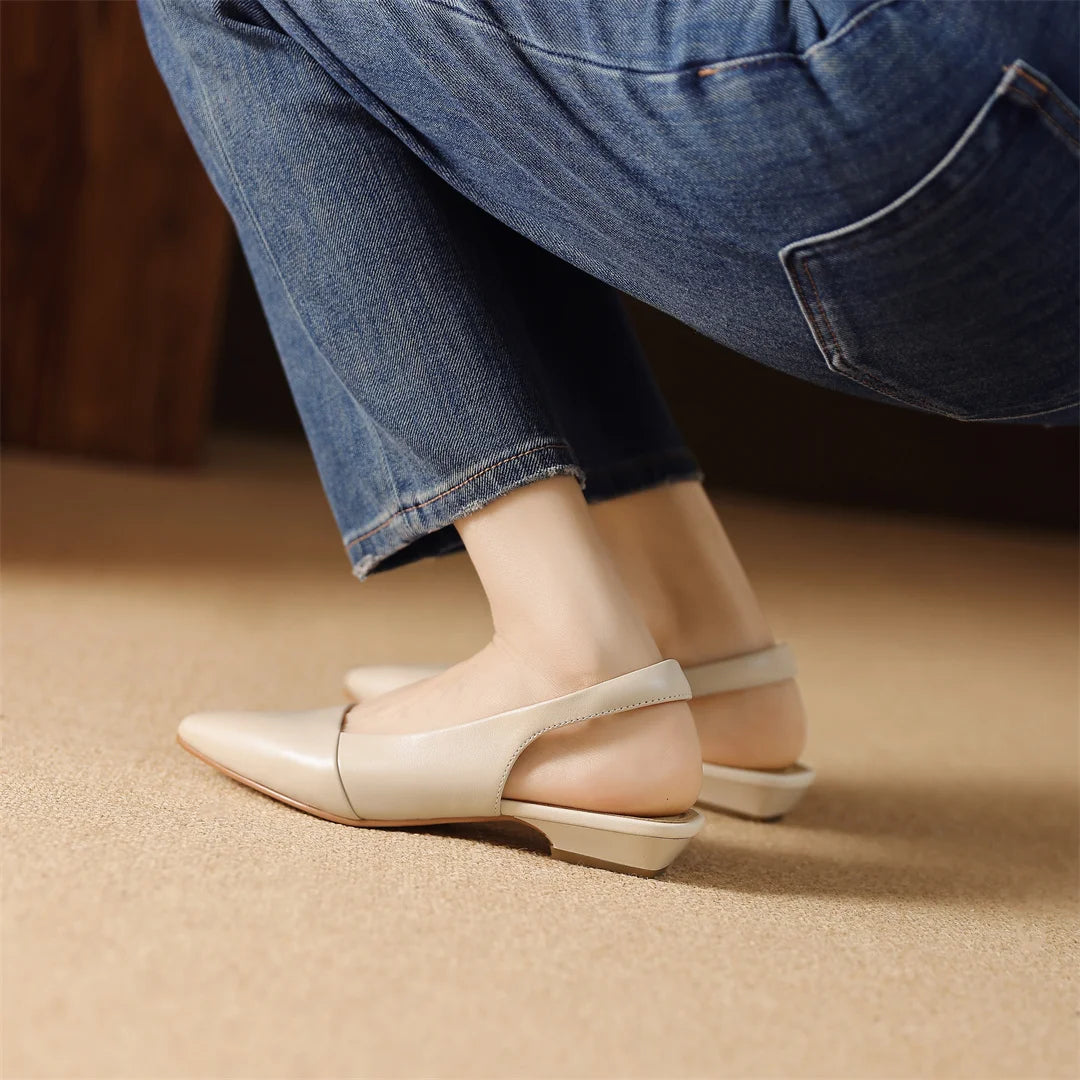 Louise Leather Sandals
