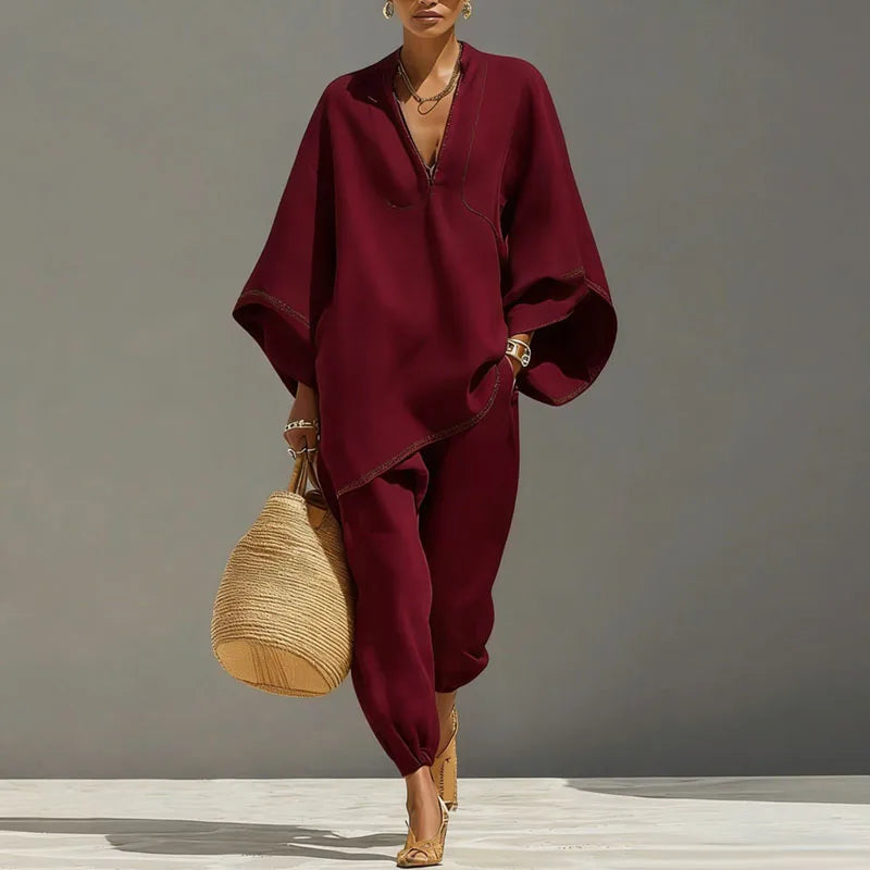 Gianna Linen Matching Set