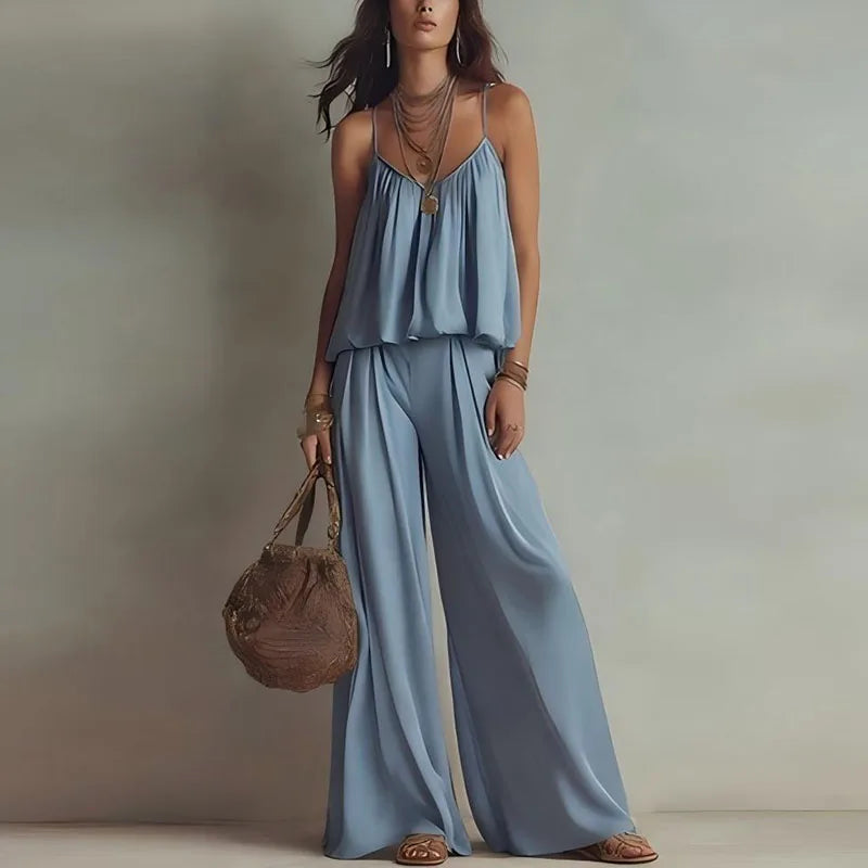 Paulina Linen Matching Set