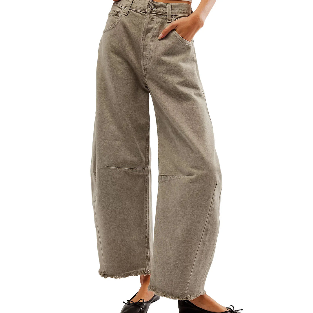 Zafira Wide Leg Boyfriend Jeans