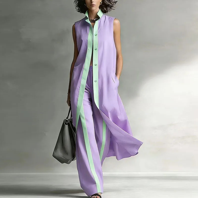 Andrea Linen Matching Set
