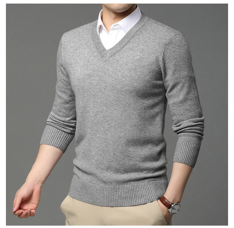 Hudson V Neck Sweater
