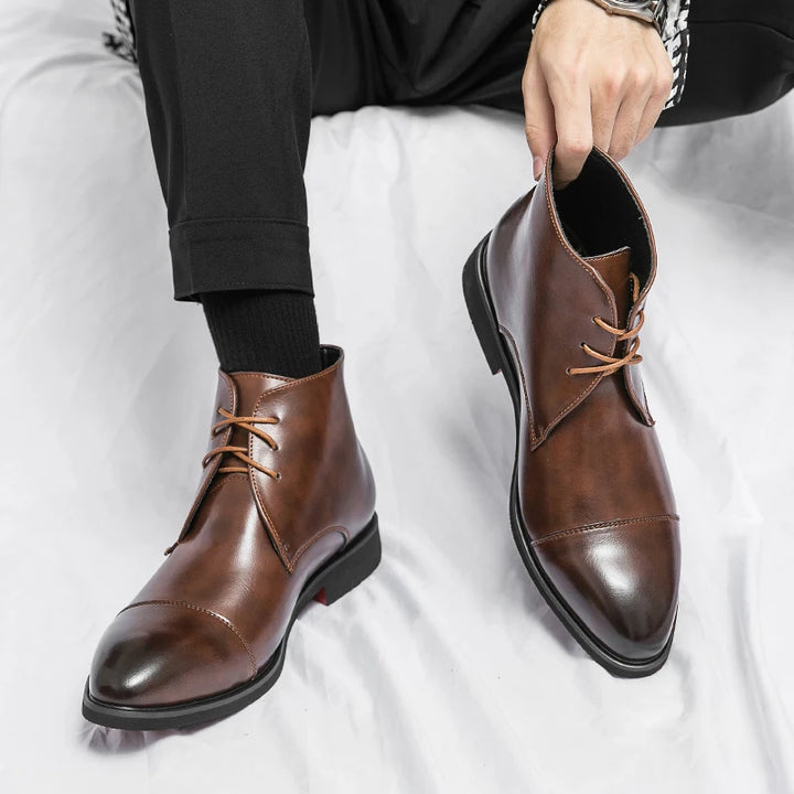 Lawrence Leather Boots