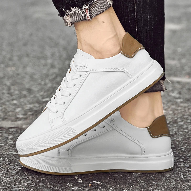 Regus Genuine Leather Sneakers