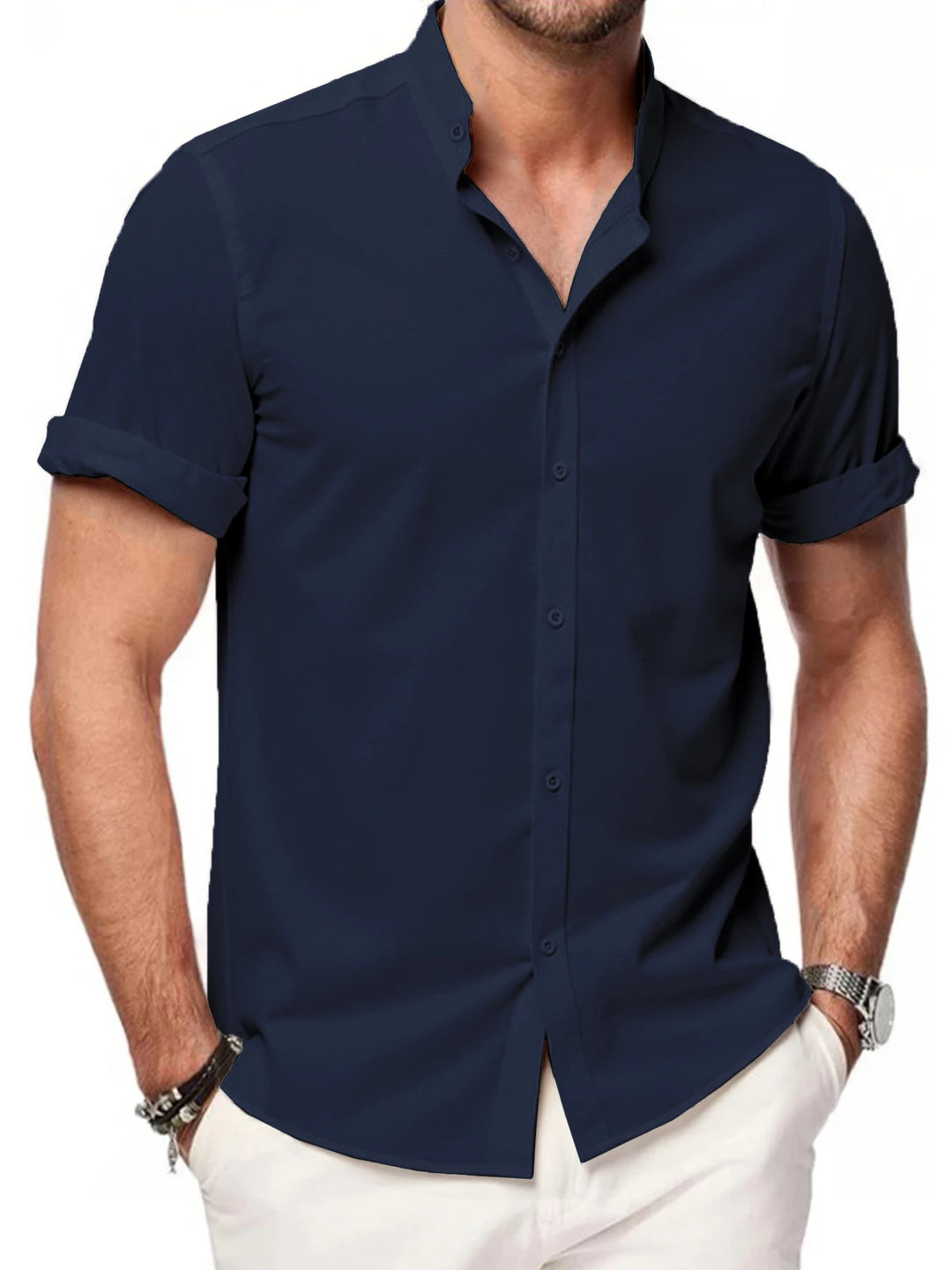 Hafford Henley Linen Shirt