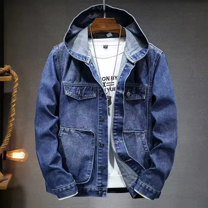 Urban Hooded Denim Jacket