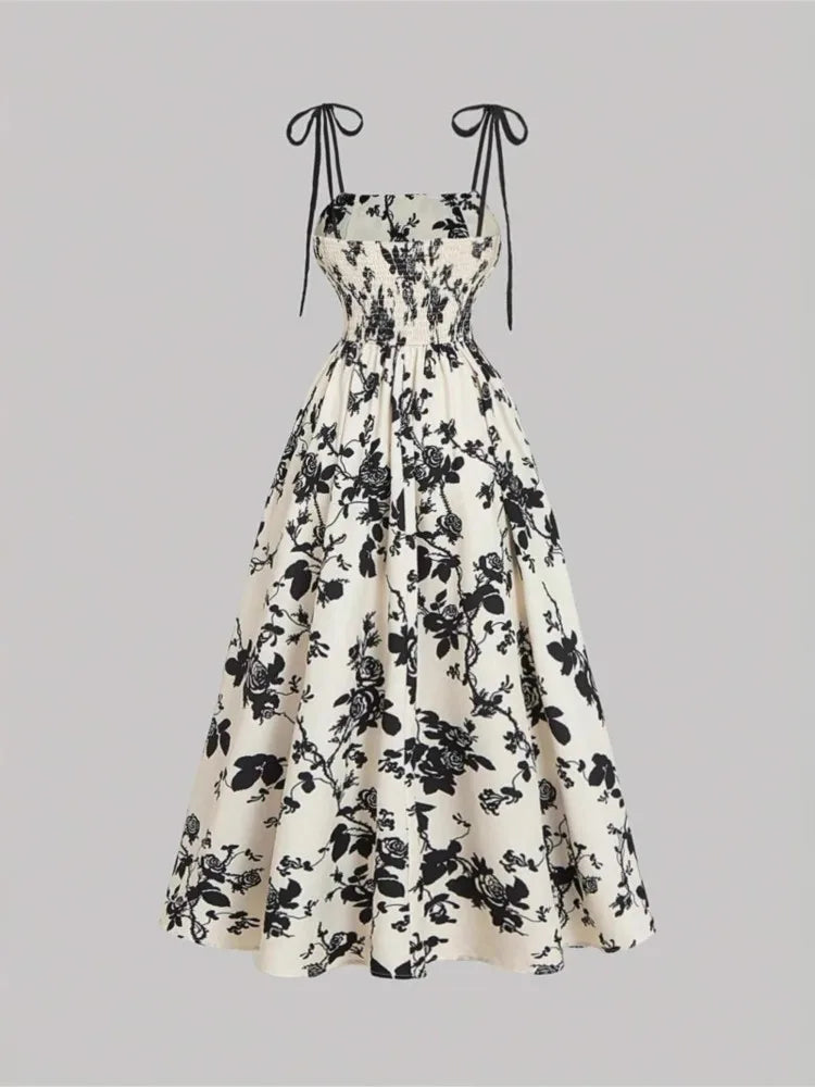 Serena Floral Flowy Sundress