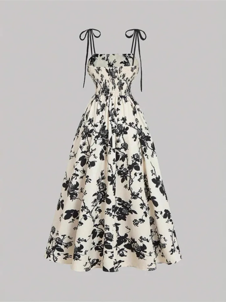 Serena Floral Flowy Sundress