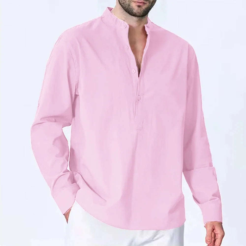 Ashford Henley Long Sleeve Shirt